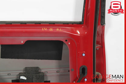 12-19 Mercedes W242 W246 B-Class Rear Left Driver Side Door Shell Red OEM