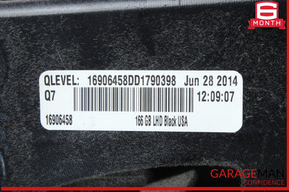 12-19 Mercedes X166 GL550 ML350 Dashboard Glove Box Compartment Black OEM