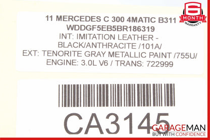 12-14 Mercedes W204 C300 4Matic Monroe Rear Shock Absorber Strut Damper Set of 2