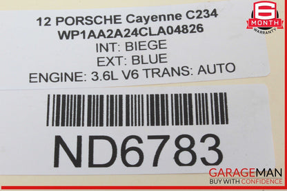 11-18 Porsche Cayenne 958 Front Left Driver Side Door Window Regulator Motor OEM