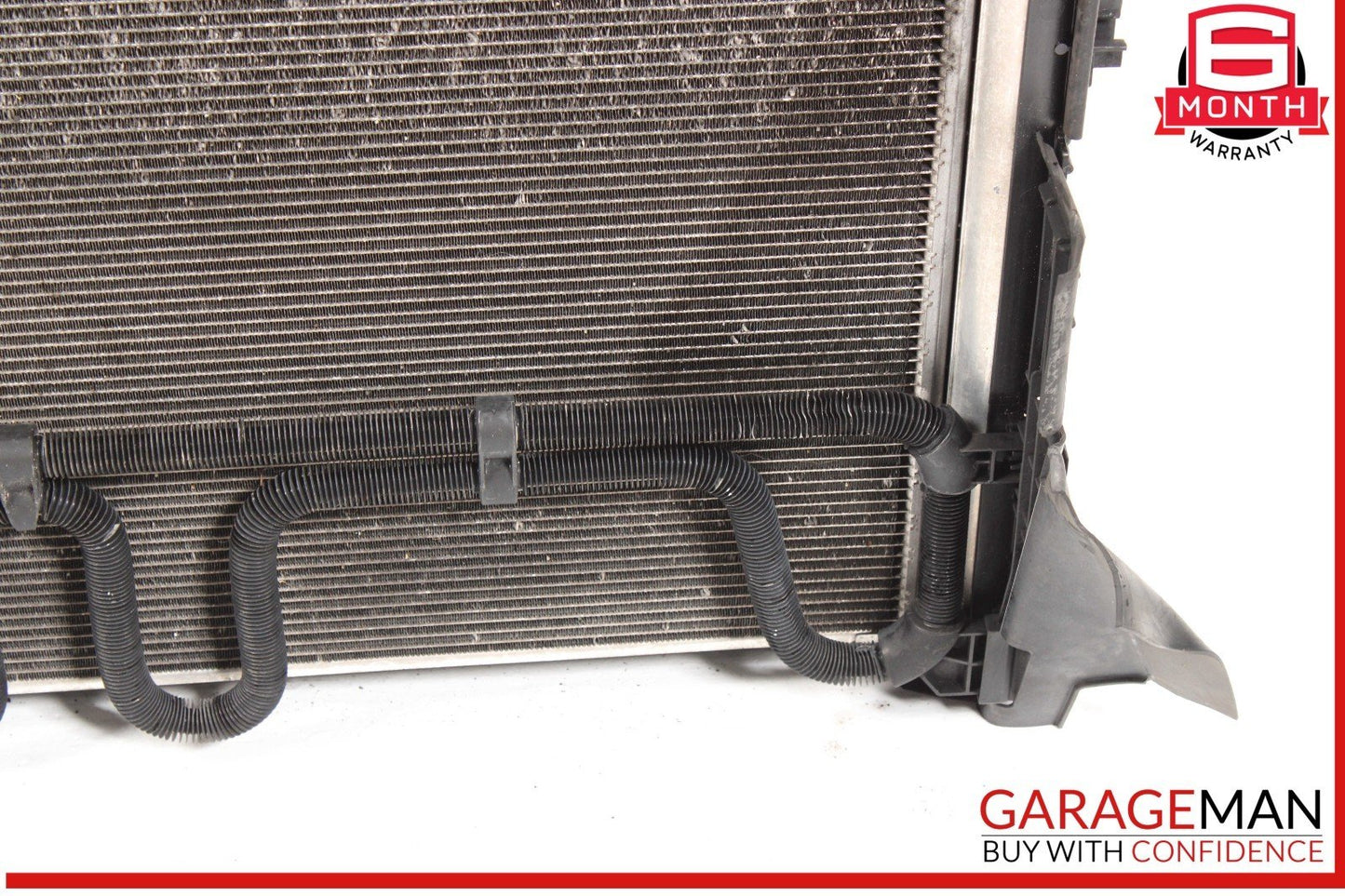 08-15 Mercedes X204 GLK350 Engine Radiator AC A/C Air Condenser Oil Cooler Assy