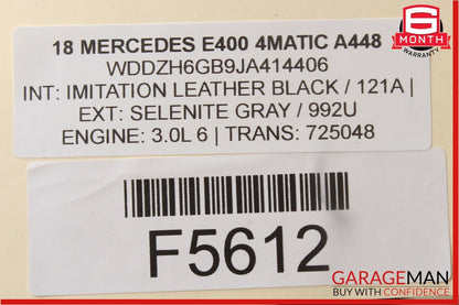 16-18 Mercedes W213 E400 Front Left Driver Side LED Headlight Head Light Lamp