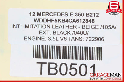 10-16 Mercedes W212 E350 E550 Front Left Side Top Upper Control Arm RWD