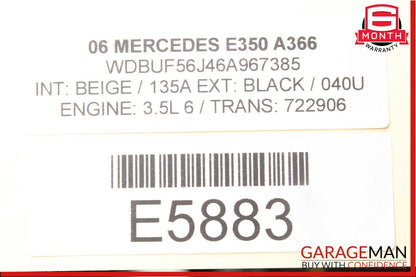 03-09 Mercedes W211 E320 E500 Rear Right Exterior Door Handle OEM