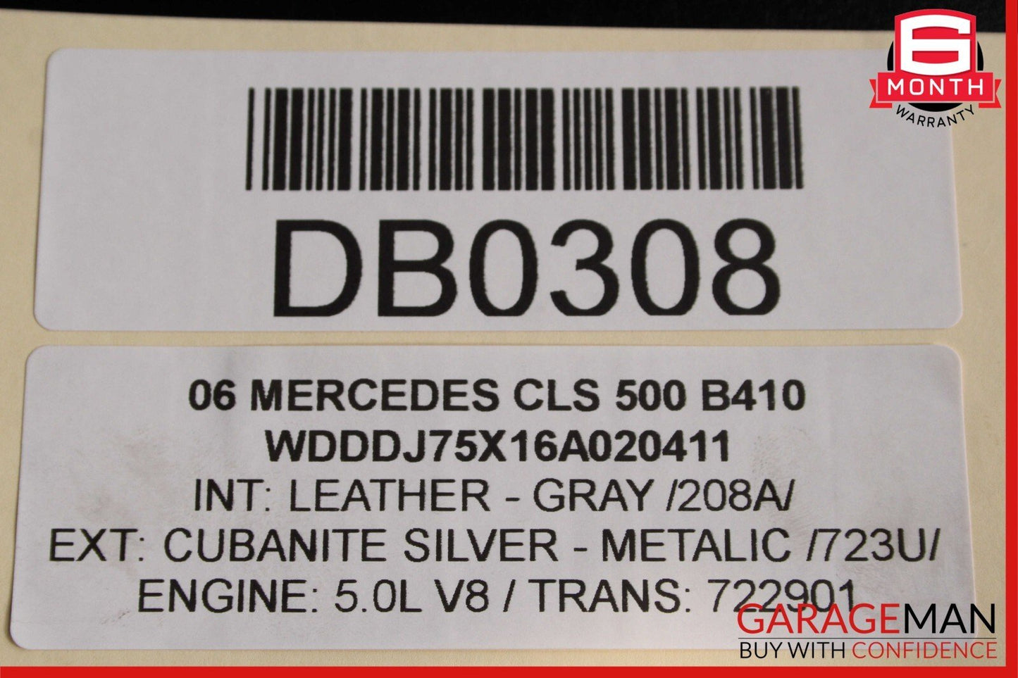 03-09 Mercedes CLS500 E500 Engine Cooling Radiator AC A/C Air Condenser Assembly