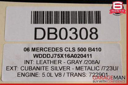 03-09 Mercedes CLS500 E500 Engine Cooling Radiator AC A/C Air Condenser Assembly