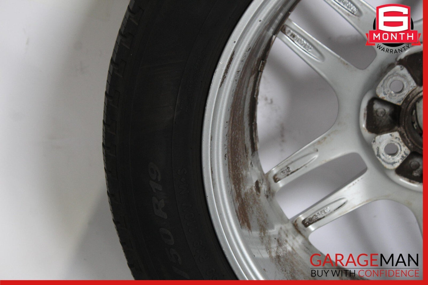 11-18 Porsche Cayenne 958 8.5 X 19 19" Wheel Rim Silver 7P5601025A OEM