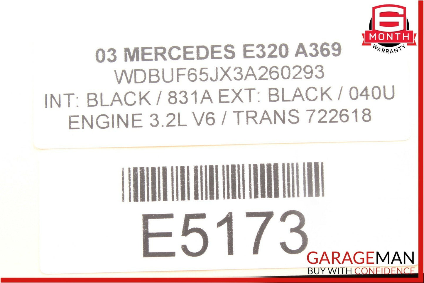 03-06 Mercedes W211 E55 AMG E320 Front Left Driver Door Control Module Unit OEM
