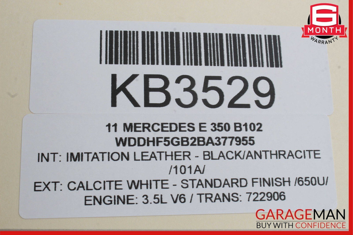 10-13 Mercedes W212 E350 Front or Rear Right Exterior Door Handle Keyless Go