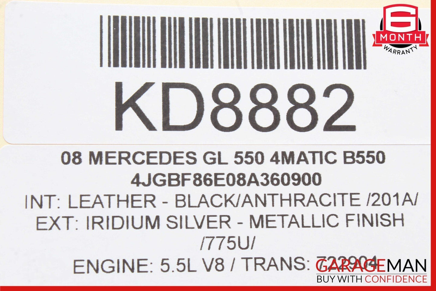06-12 Mercedes X164 GL550 ML550 E350 Communication Control Module 2198202626 OEM