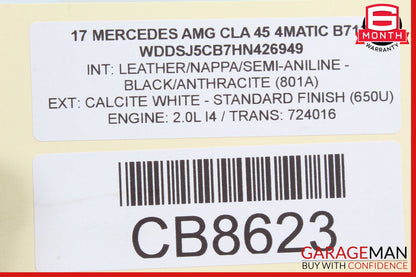 14-19 Mercedes W117 CLA45 Rear Left / Right Suspension Camber Strut Control Arm