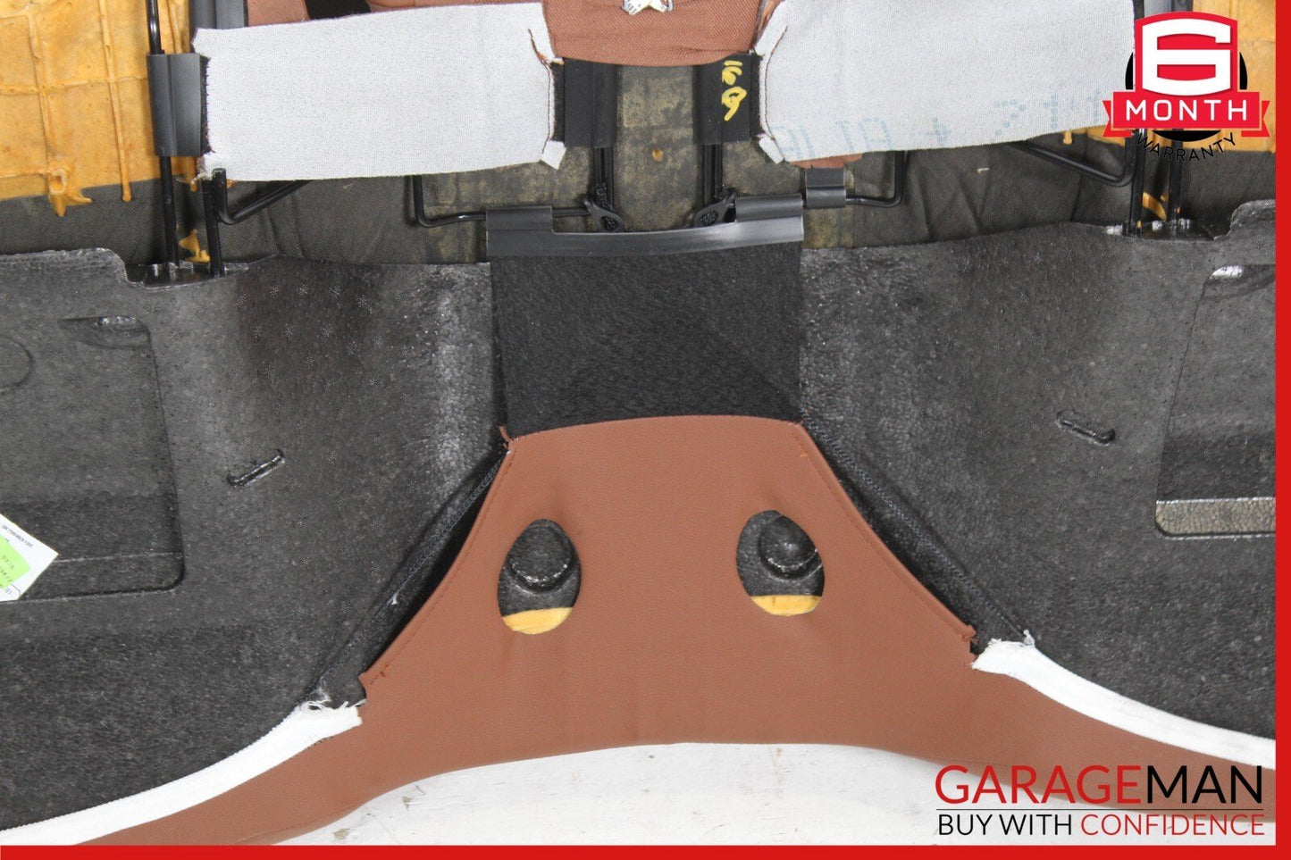 14-17 Maserati Quattroporte M156 Rear Seat Cushion Bottom Lower Brown OEM