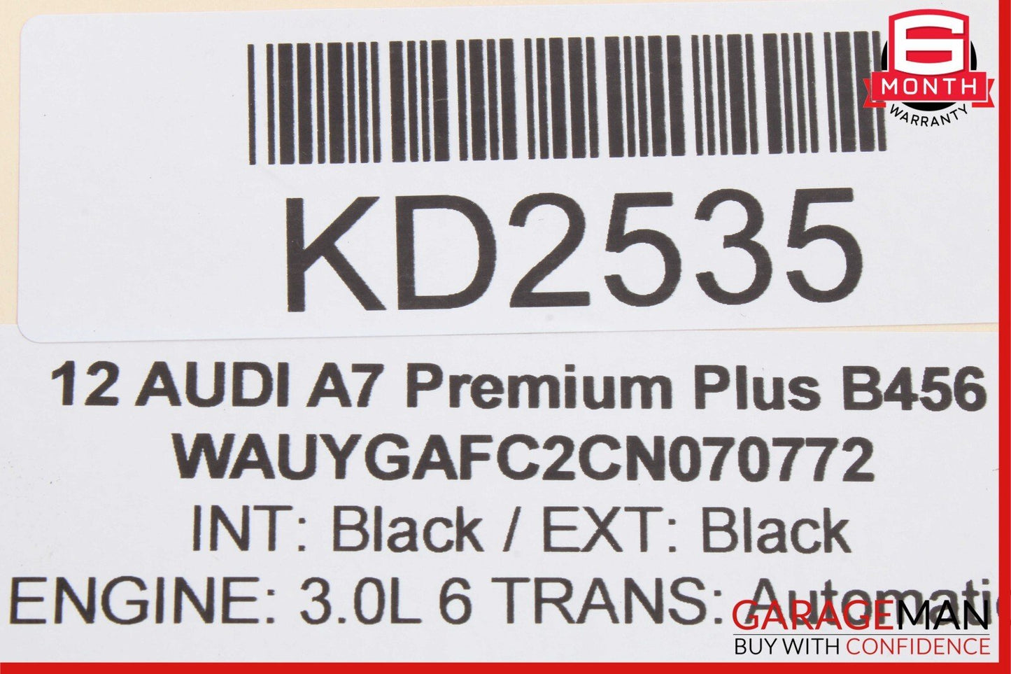 12-18 Audi A7 Front Right Passenger Side Door Lock Latch Actuator OEM