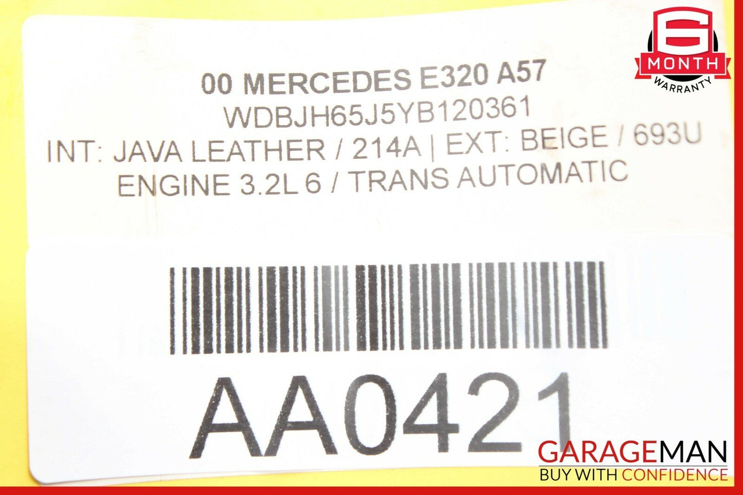 99-02 Mercedes W210 E320 E55 AMG Bose Amp Amplifier Module Unit