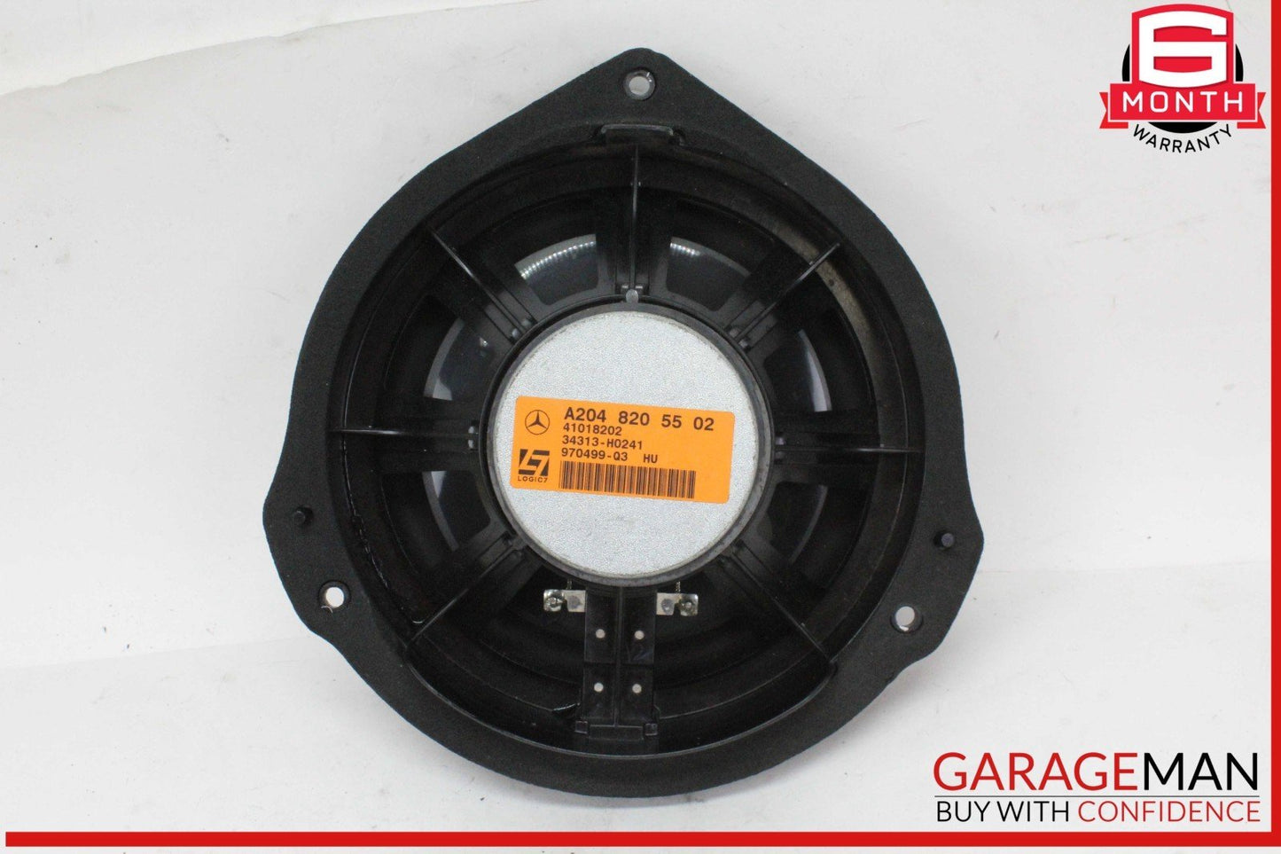 08-18 Mercedes W204 C250 Front Left and Right Side Door Audio Speaker Set OEM