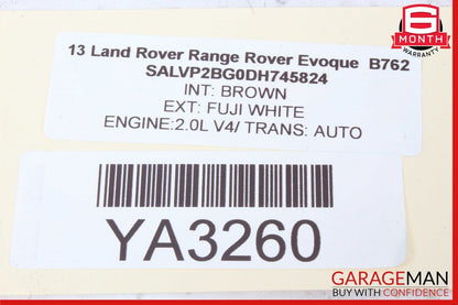 12-19 LR Range Rover Evoque L538 Sub Woofer Subwoofer Audio Sound Speaker Box