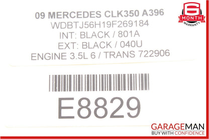 03-09 Mercedes W209 CLK350 Front Right Side Door Lock Latch Actuator Mechanism