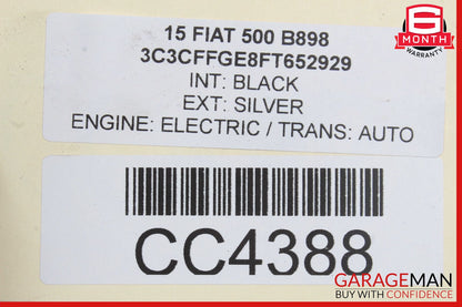 13-19 Fiat 500 Electric Engine Motor Assembly OEM