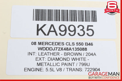 06-11 Mercedes W219 CLS500 CLS550 CLS350 Rear Right Side Door Control Module