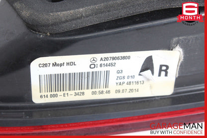 14-17 Mercedes W207 E350 E400 E550 Inner Tail Light Lamp Rear Right Side OEM
