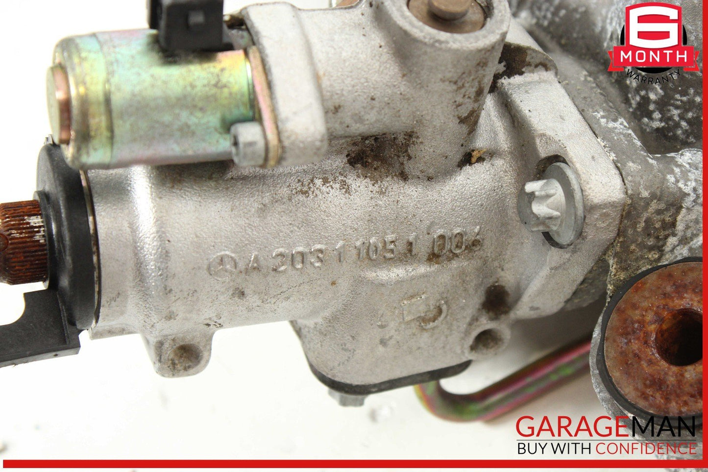 05-09 Mercedes W209 CLK500 Power Steering Rack & Pinion Assembly RWD OEM