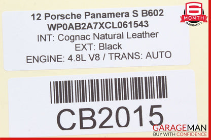 10-12 Porsche Panamera 970 Speedometer Odometer Instrument Cluster Gauge Assy