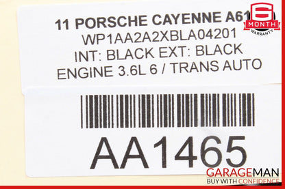 11-18 Porsche Cayenne Motor Engine Rear Exhaust Manifold 03H253031A