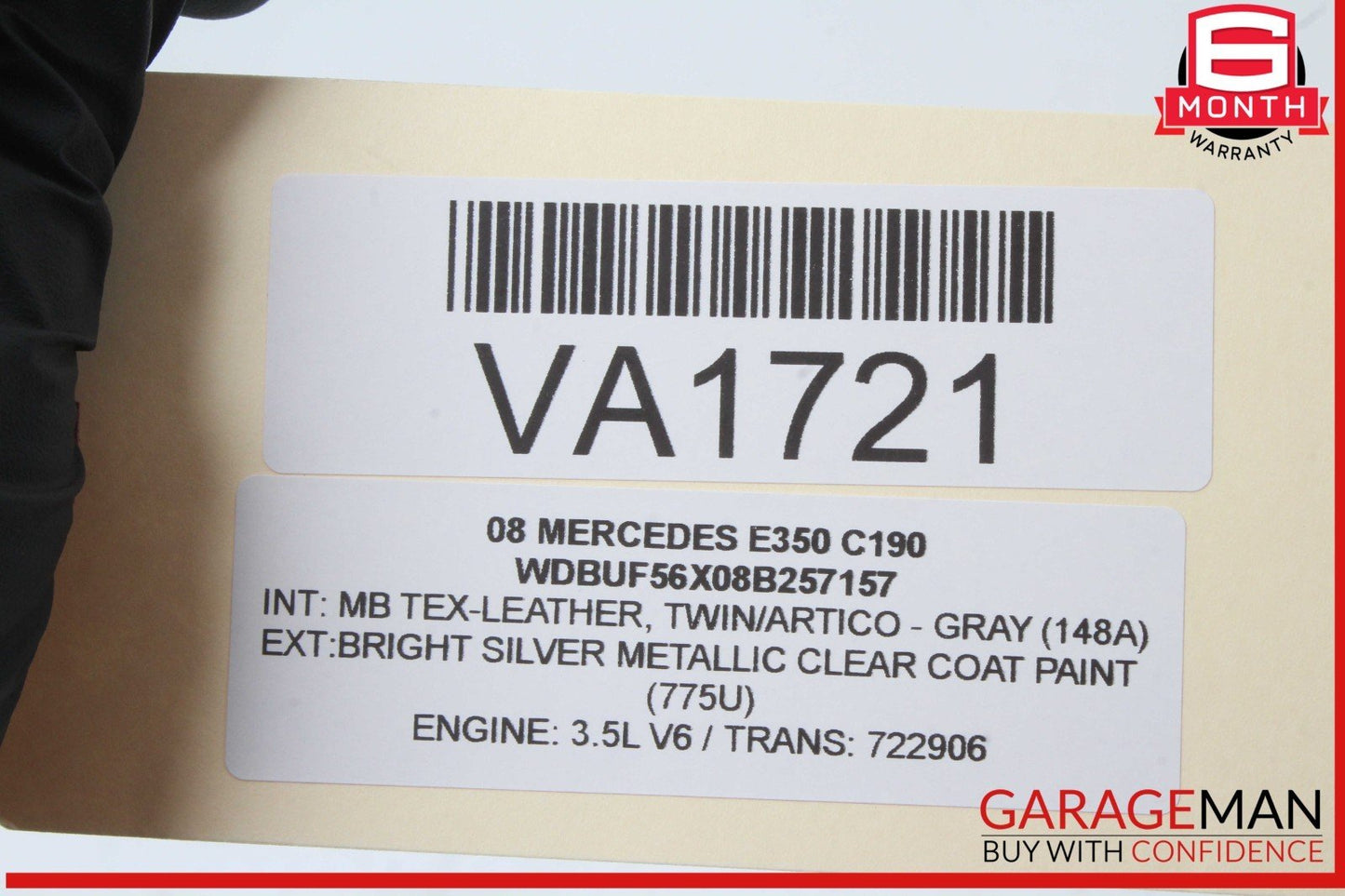03-11 Mercedes W211 E350 Front Left Side Seat Control Module 2118704085 OEM