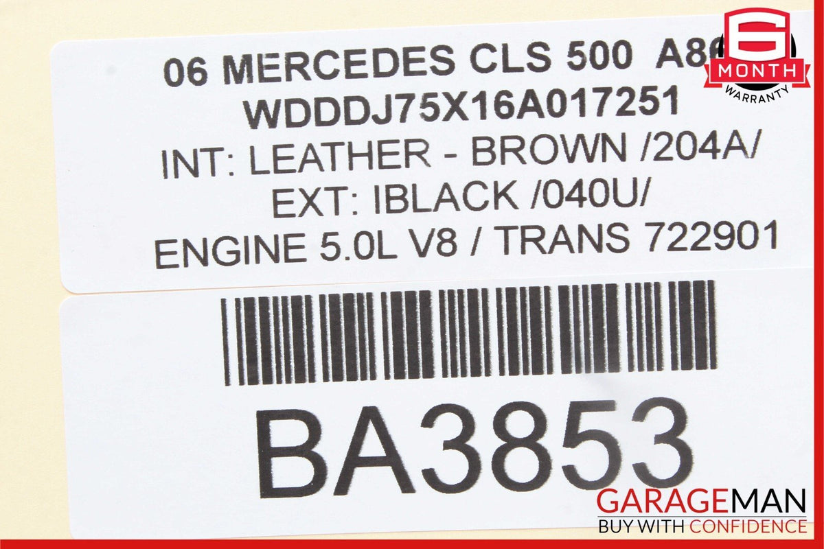 06-11 Mercedes W219 CLS500 Rear Left Door Computer Controller Module Unit
