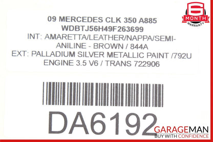 06-09 Mercedes W209 CLK350 SLK350 ABS Anti Lock Brake Pump ESP Control Module