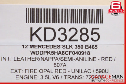 12-13 Mercedes R172 SLK350 SLK250 SLK55 AC A/C Heater Climate Control OEM