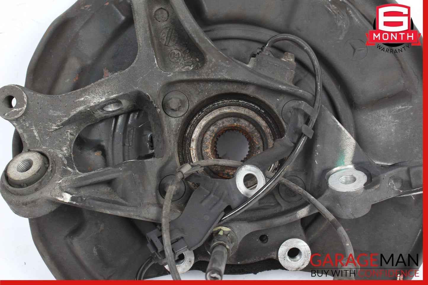 03-12 Mercedes R230 SL500 Rear Left Side Wheel Spindle Knuckle Hub Bearing