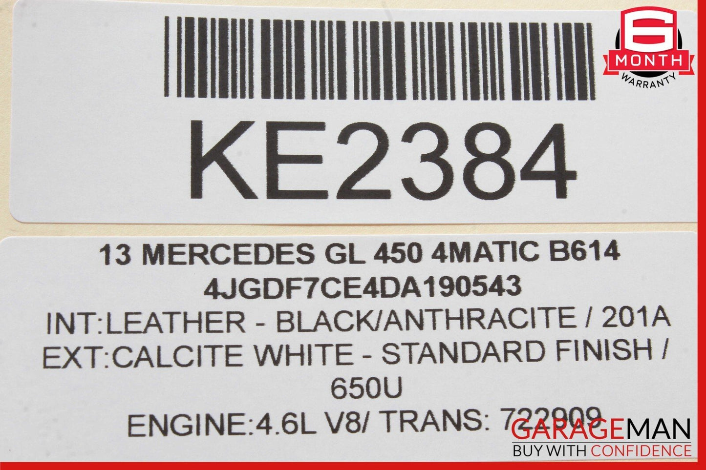 12-19 Mercedes X166 GL450 GLA250 Front Left Side Door Control Module OEM