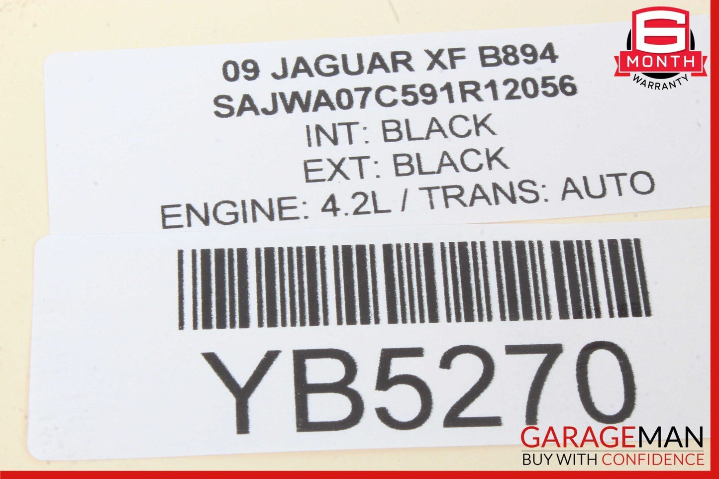 09-15 Jaguar XF Indicator Stalk Steering Column Switch 8W8317A553A