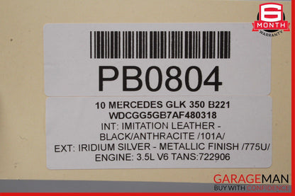 10-15 Mercedes X204 GLK350 GLK250 Front Left Interior Door Trim Panel Assembly
