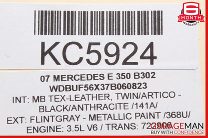03-09 Mercedes W211 E350 E500 Exterior Door Handle Front Right Side OEM