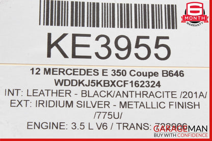 10-13 Mercedes W212 E350 Dash Head Light Headlight Fog Light Switch Controller