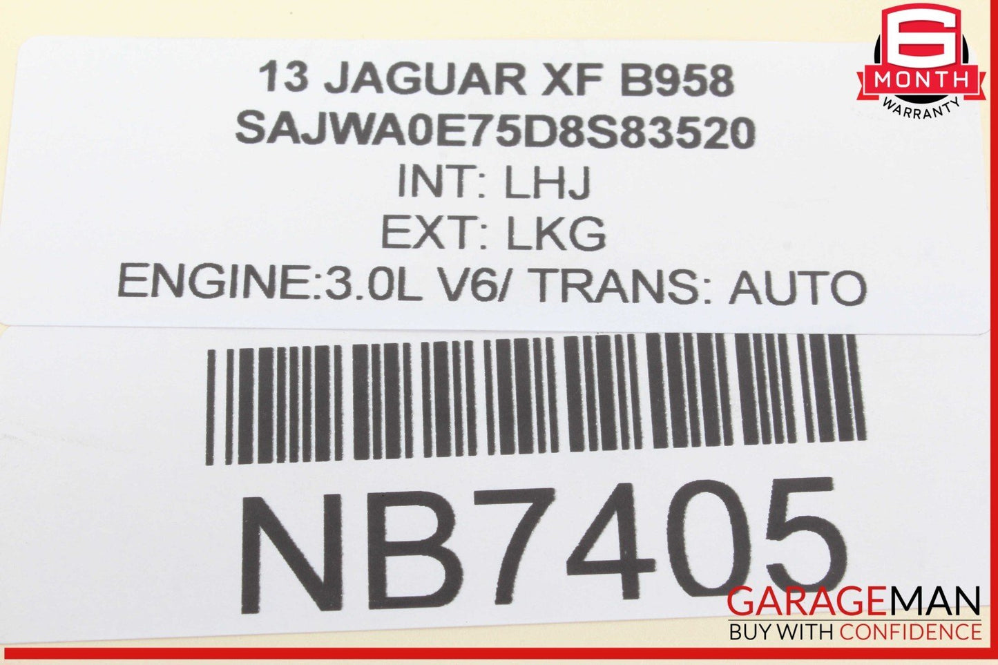 09-15 Jaguar XF X250 Power Steering Rack and Pinion 7852501749 OEM