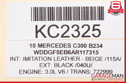 08-11 Mercedes W204 C300 Rear Right & Left Side Door Sound Speakers Set OEM