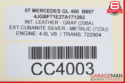 06-13 Mercedes X164 GL450 Engine Radiator AC A/C Condenser Fan Assy