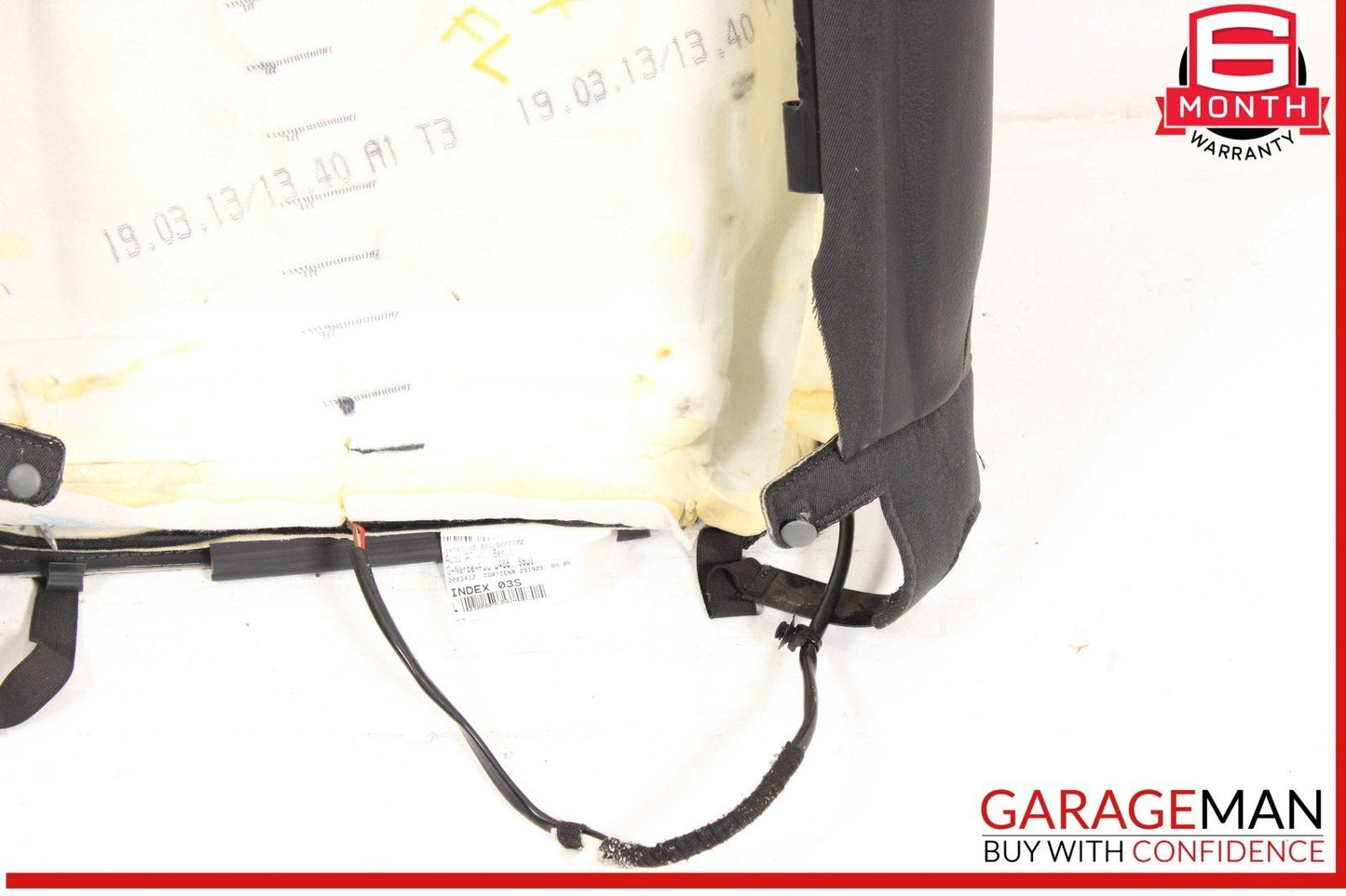 12-18 Audi A7 Front Left Driver Side Top Upper Seat Cushion Cover OEM