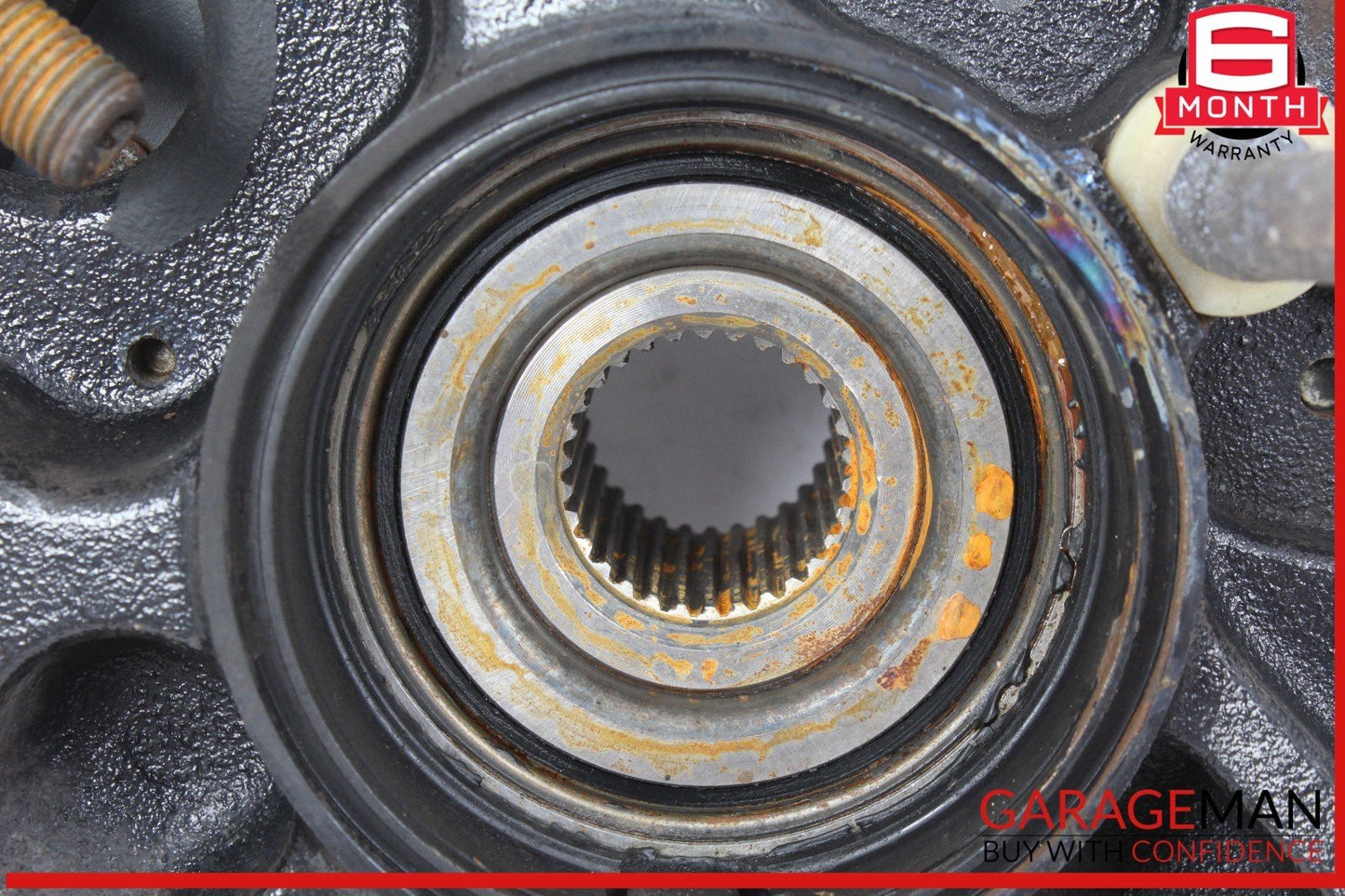 98-05 Mercedes W163 ML350 Rear Right Side Spindle Knuckle Hub w/ Rotor Disc OEM