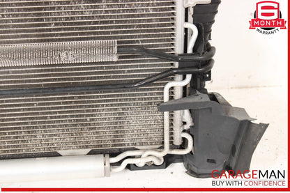 03-09 Mercedes W211 E350 Engine Motor Cooling Fan Radiator A/C Condenser Assy