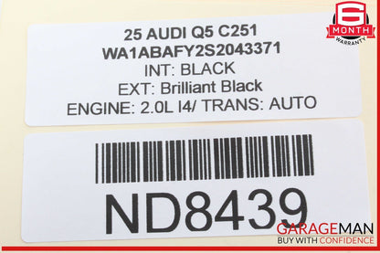 18-25 Audi Q5 Front Left Driver Side Seat Adjust Adjustment Control Switch OEM