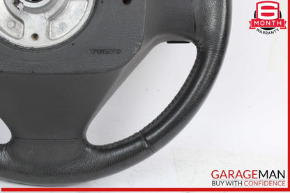 01-09 Volvo S60 Steering Wheel Assembly w/ Controls Black 30680819 OEM