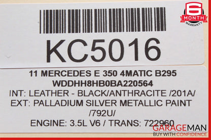 10-13 Mercedes W212 E350 4MATIC Instrument Cluster Speedometer 2129005004 OEM