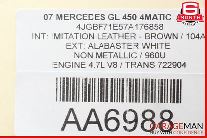 06-12 Mercedes GL450 E350 SL550 Communication Control Controller Module Unit