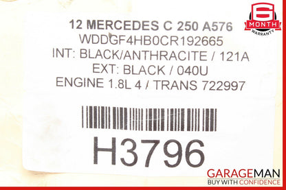 08-14 Mercedes W204 C250 C300 Front Left Suspension Upper Control Arm RWD OEM