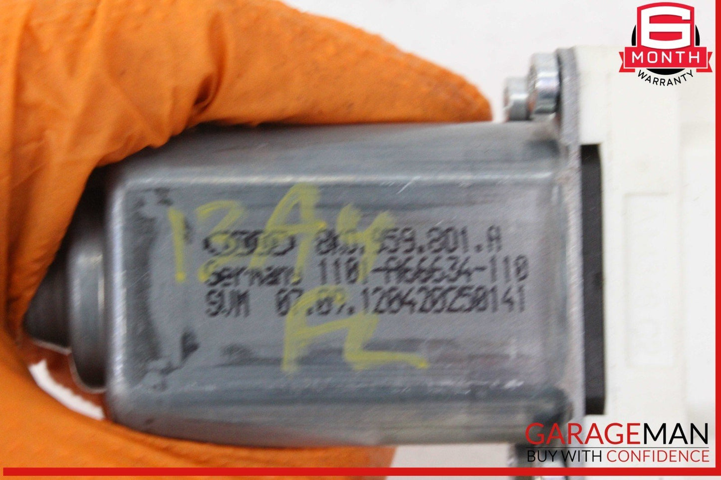 09-16 Audi A4 S4 Front Left Driver Side Window Regulator Motor 8K0959801A OEM