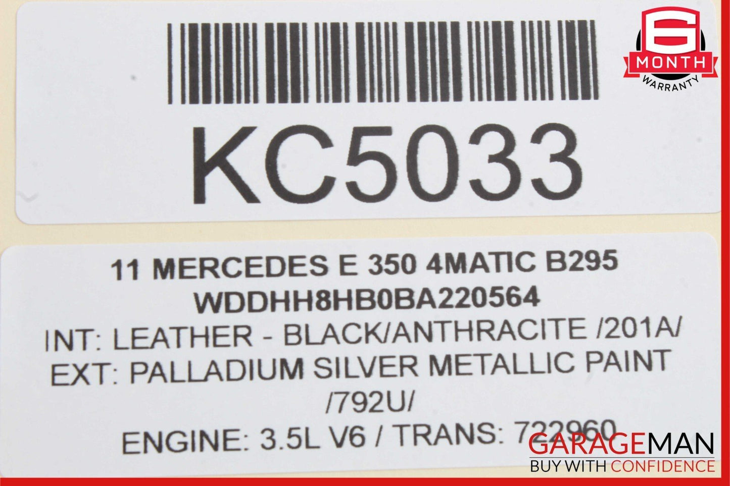 10-16 Mercedes W212 E350 4MATIC Front Right Seat Belt Seatbelt Retractor OEM